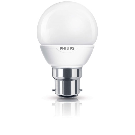 Úsporná žiarovka Philips B22/5W 2700K - Softone LUSTRE