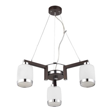 Závesný luster LINEA LN3 3xE27/60W wenge Závesný luster LINEA LN3 3xE27/60W wenge
