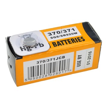 10 ks Gombíková batéria typ 370/371 1,5V