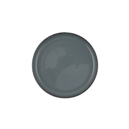 16-dielna jedálenská súprava, sivá/porcelán