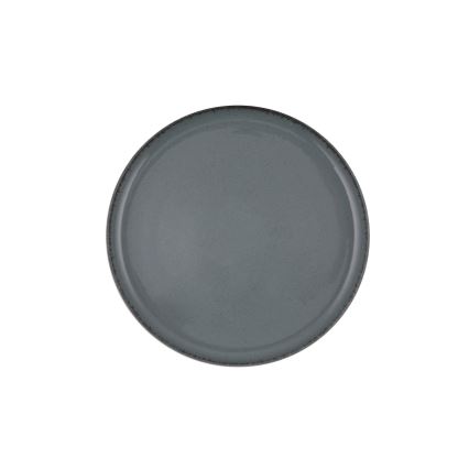 16-dielna jedálenská súprava, sivá/porcelán