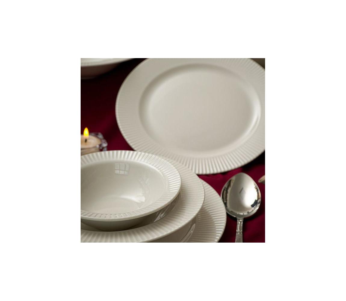 18-dielna jedálenská súprava biela/porcelán 858CMR1325