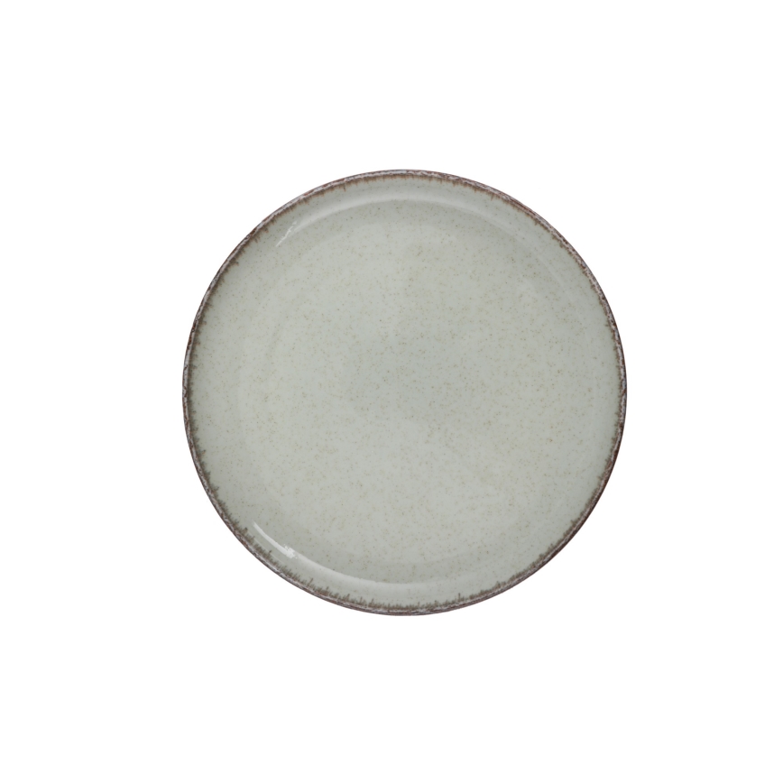 18-dielna jedálenská súprava zelená/porcelán