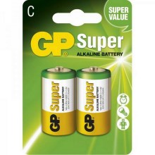 2 ks Alkalická batéria LR14 GP SUPER 1,5V
