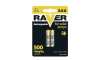 2 ks Nabíjacia batéria AAA RAVER NiMH/1,2V/400 mAh