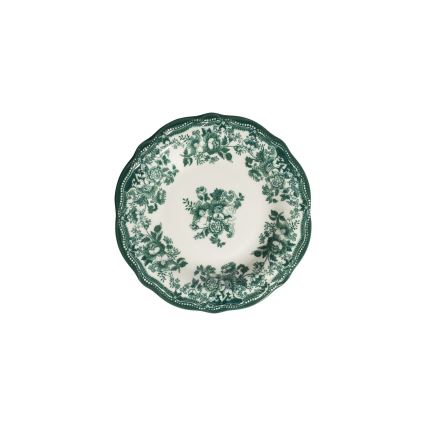 24-dielna jedálenská sada, biela/zelená, porcelán