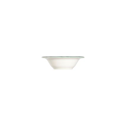 24-dielna jedálenská sada, biela/zelená, porcelán