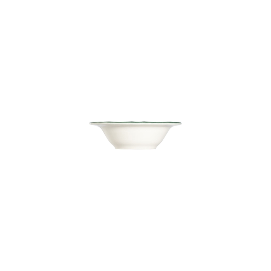 24-dielna jedálenská sada, biela/zelená, porcelán