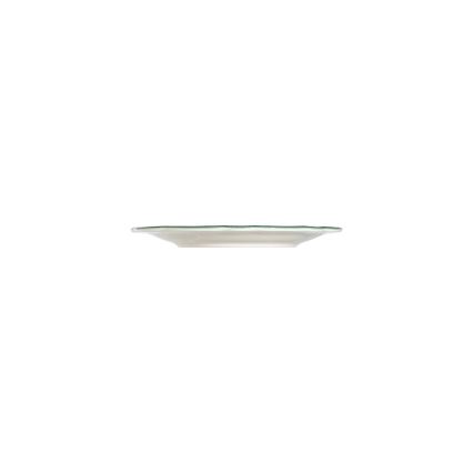 24-dielna jedálenská sada, biela/zelená, porcelán