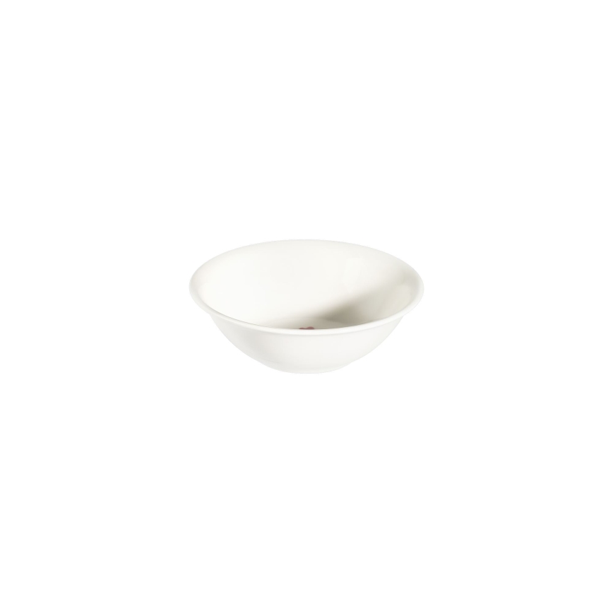 24-dielna jedálenská súprava, biela/červená/zelená, porcelán
