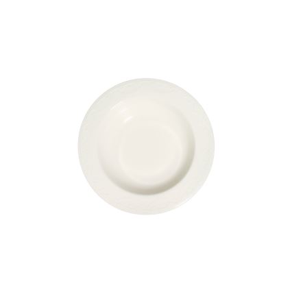 24-dielna jedálenská súprava, biela, porcelán