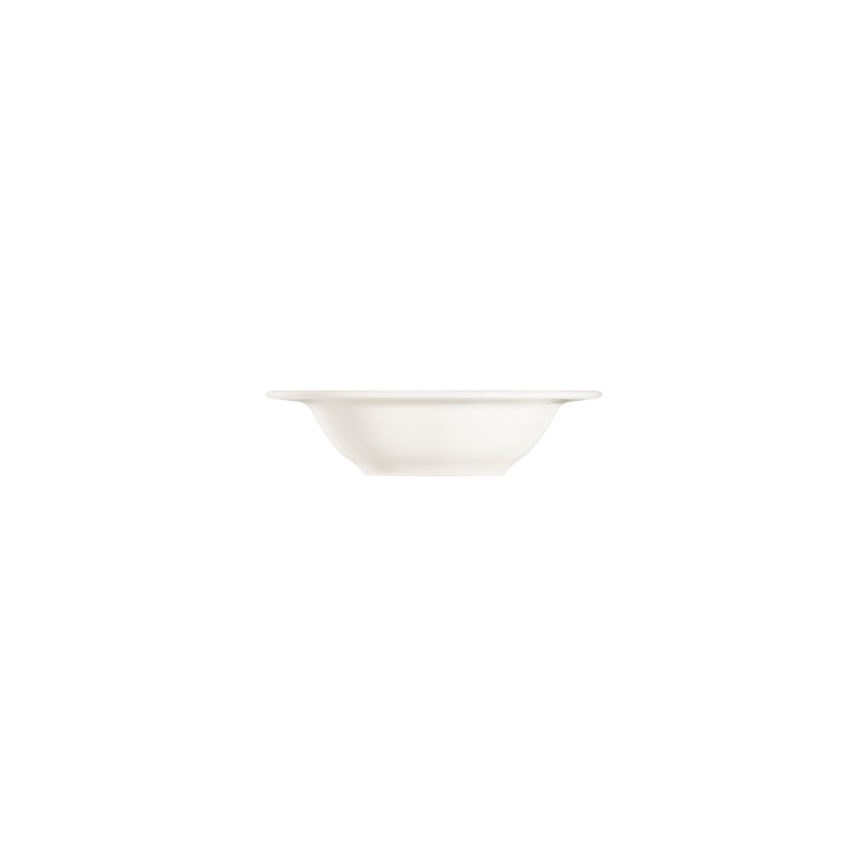 24-dielna jedálenská súprava, biela/strieborná, porcelán