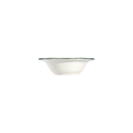 24-dielna jedálenská súprava, biela/zelená/červená, porcelánová