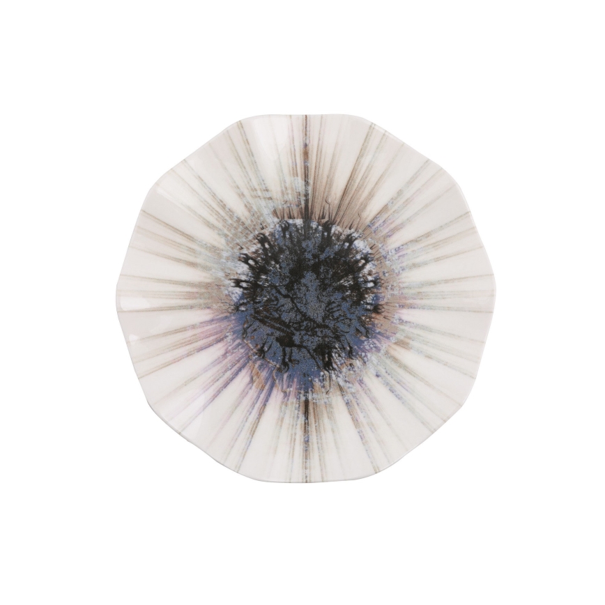 24-dielna jedálenská súprava hnedá/porcelán