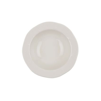 24-dielna jedálenská súprava, krémová/porcelán