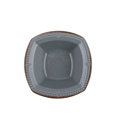 24-dielna jedálenská súprava, modrá/porcelán