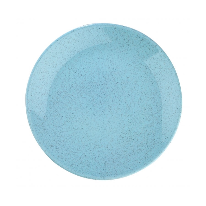 24-dielna jedálenská súprava, modrá/porcelán