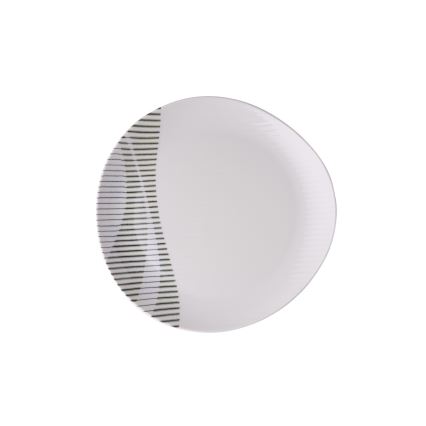 24-dielna jedálenská súprava, pestrofarebná, porcelán