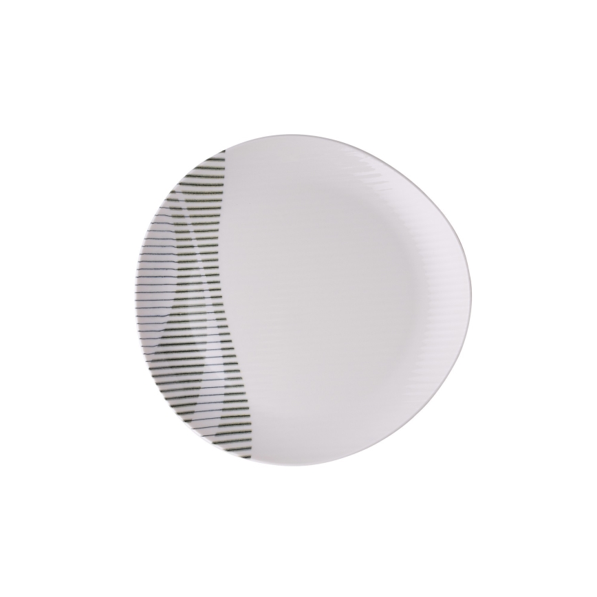 24-dielna jedálenská súprava, pestrofarebná, porcelán