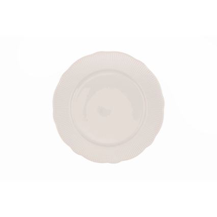 24-dielna jedálna súprava z bieleho porcelánu