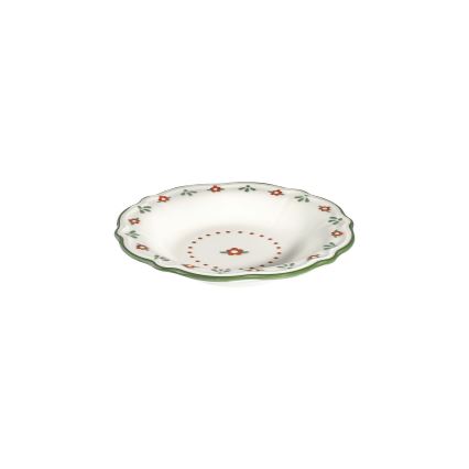 24-dielna pestrofarebná jedálenská sada z porcelánu