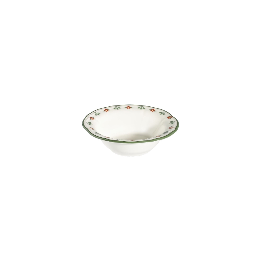 24-dielna pestrofarebná jedálenská sada z porcelánu