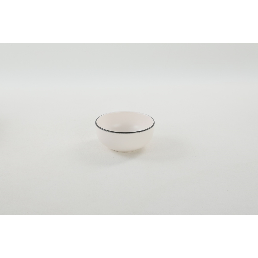 24-dielna pestrofarebná jedálenská súprava z kameniny