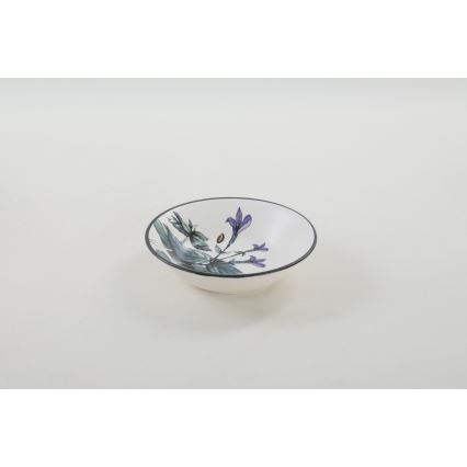 24-dielna pestrofarebná jedálenská súprava z kameniny