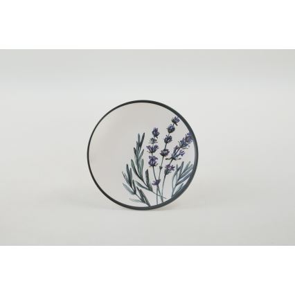 24-dielna pestrofarebná jedálenská súprava z kameniny