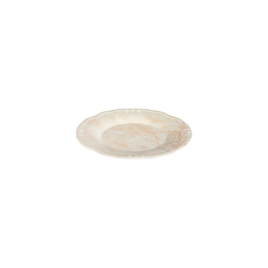 27-dielna jedálenská súprava, béžová, porcelán