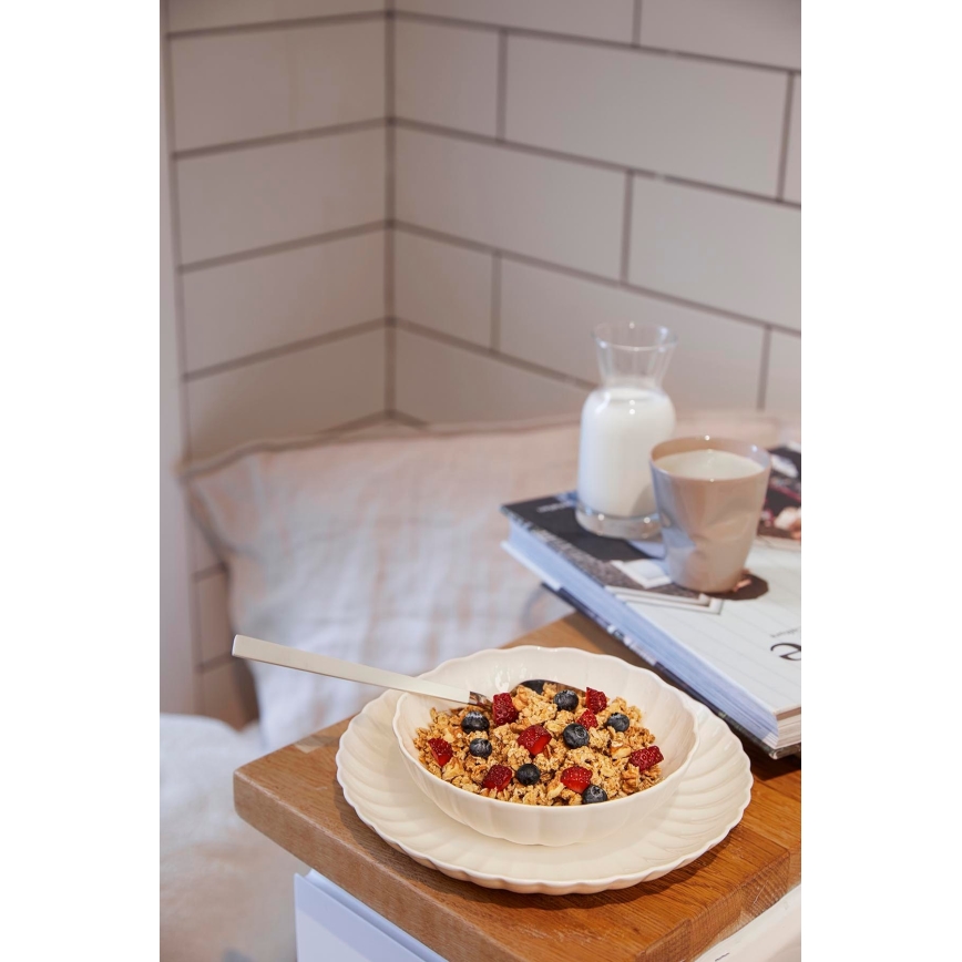 27-dielna jedálenská súprava, biela, porcelán