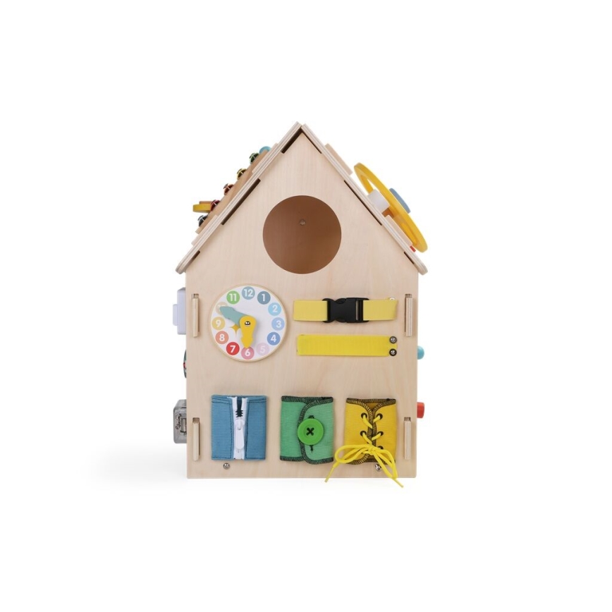 2Kids Toys - Activity board domček béžová