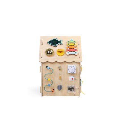 2Kids Toys - Activity board domček béžová