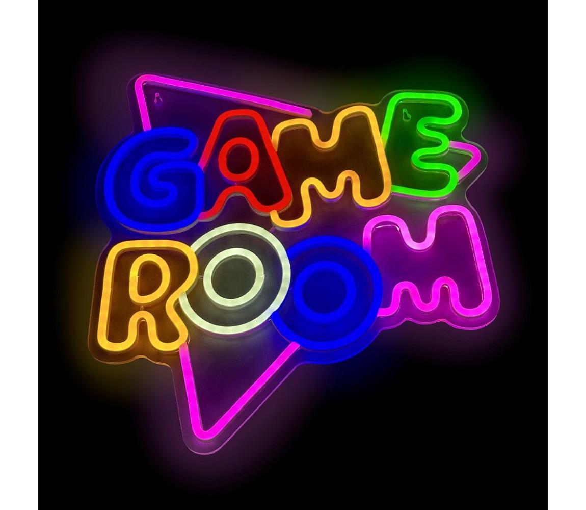 2Kids Toys - LED neónová nástenná dekorácia LED/5W/USB do herne 2D98118