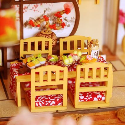 2Kids Toys - Miniatúra domčeka Honosná sakurová vila 2xAAA