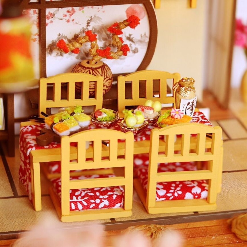 2Kids Toys - Miniatúra domčeka Honosná sakurová vila 2xAAA