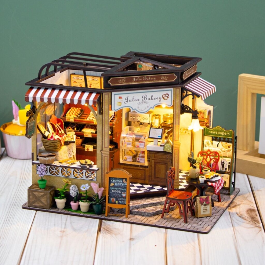 2Kids Toys - Miniatúra domčeka Juliina pekáreň 2xAAA