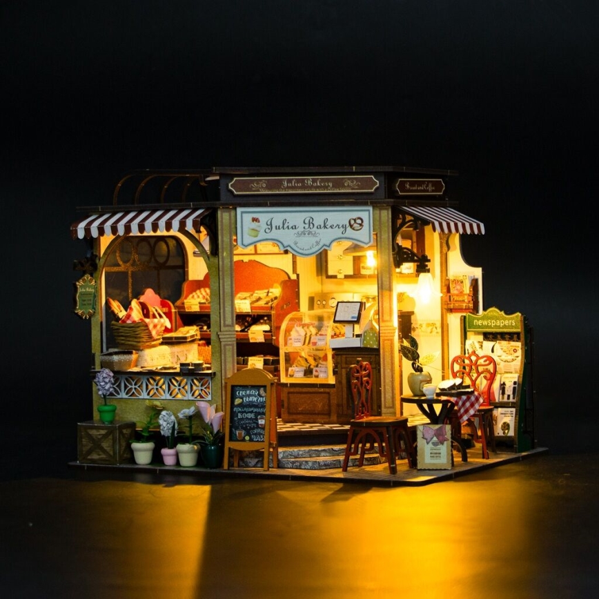 2Kids Toys - Miniatúra domčeka Juliina pekáreň 2xAAA