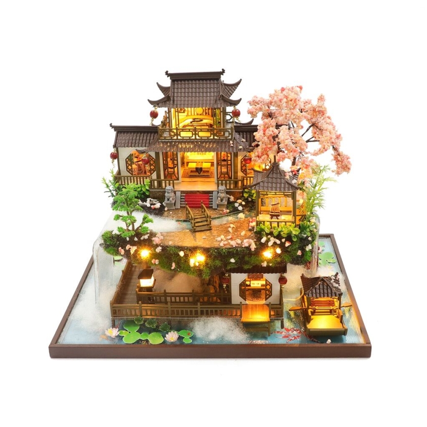 2Kids Toys - Miniatúra domčeka Rozprávková víla 2xAAA