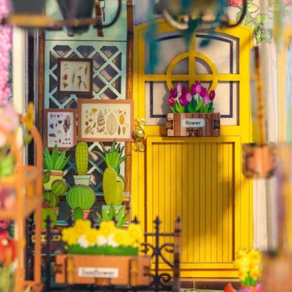 2Kids Toys - Miniatúra domčeka Záhradný domček 2xAAA