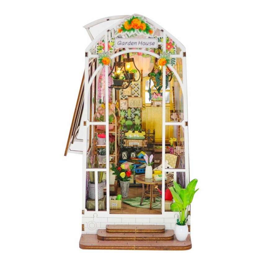 2Kids Toys - Miniatúra domčeka Záhradný domček 2xAAA