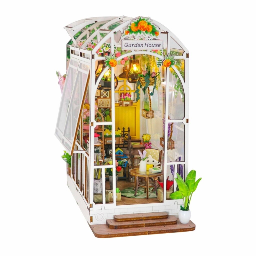 2Kids Toys - Miniatúra domčeka Záhradný domček 2xAAA