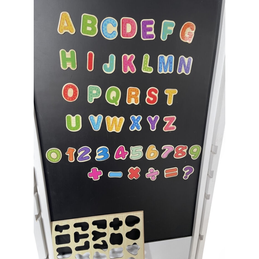 2Kids Toys - Rastúca učiaca veža Mačka so šmykľavkou a tabuľou
