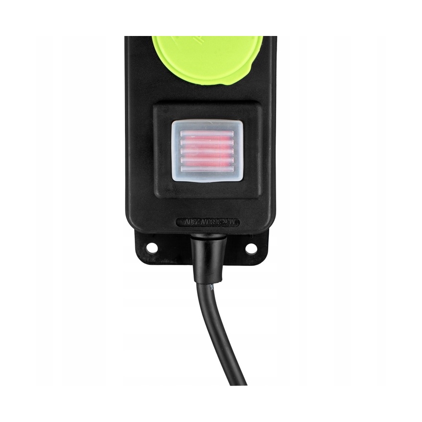 3-zásuvkový predlžovací kábel s vypínačom, 20 m, IP44