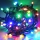 30021 - LED Vianočná vonkajšia reťaz 50xLED 5m IP44 multicolor