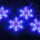 30465 - Vianočný svetelný záves 1,2m LED/2,4W/230V