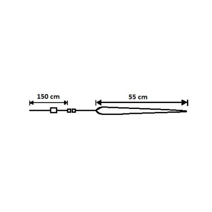 31400 - Vianočný svetelný záves LED/1,5W/230V