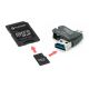 4in1 MicroSDHC 16GB + SD adaptér + MicroSD čítačka + OTG adaptér