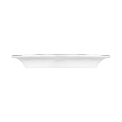 53-dielna jedálenská súprava, biela/strieborná, porcelánová
