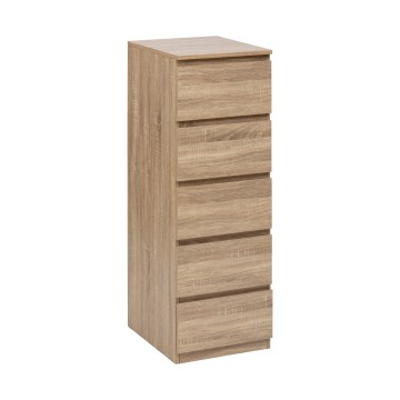 5five - Komoda HEIM 40x118x48 cm hnedá
